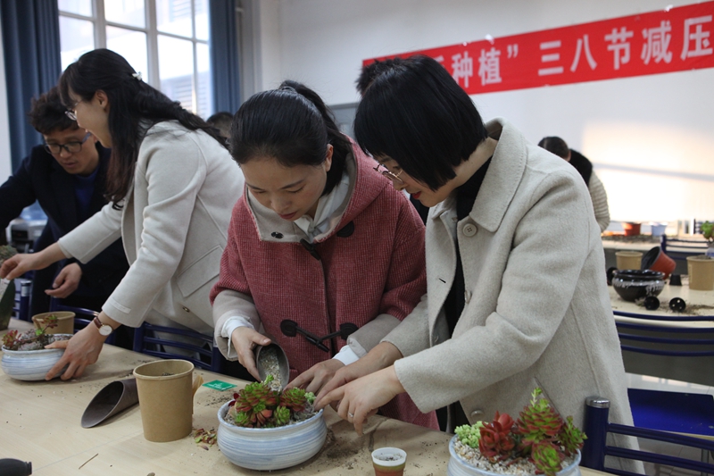 陕铁院开展多彩活动喜迎"三八"妇女节