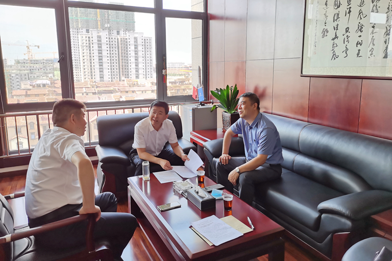 桥建学院领导赴西安拜访北京工程局一公司党委书记王晓龙